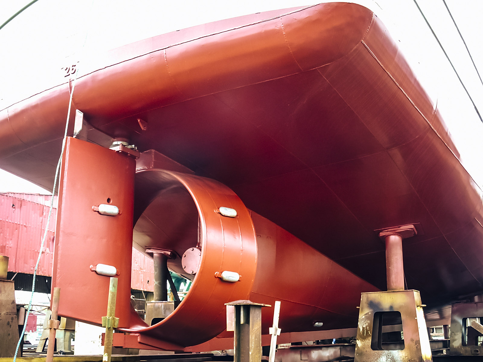 Prace remontowe i instalacyjne kadłubów Wejher Steel